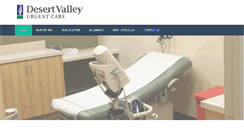 Desktop Screenshot of desertvalleyurgentcare.com